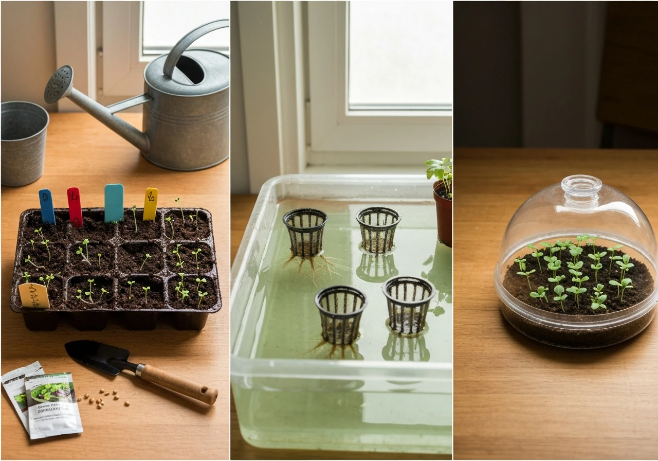 how crops grow