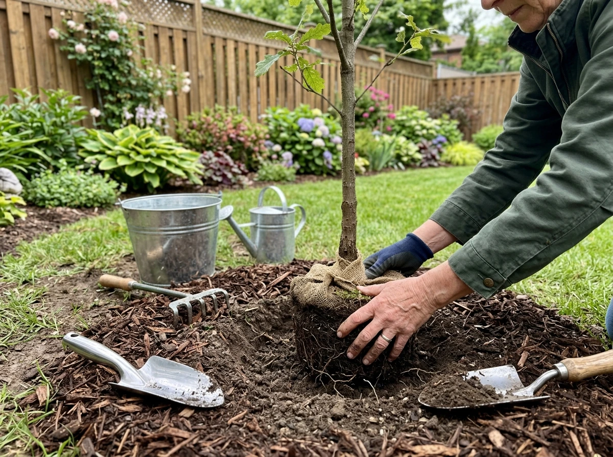how to plant and grow a tree