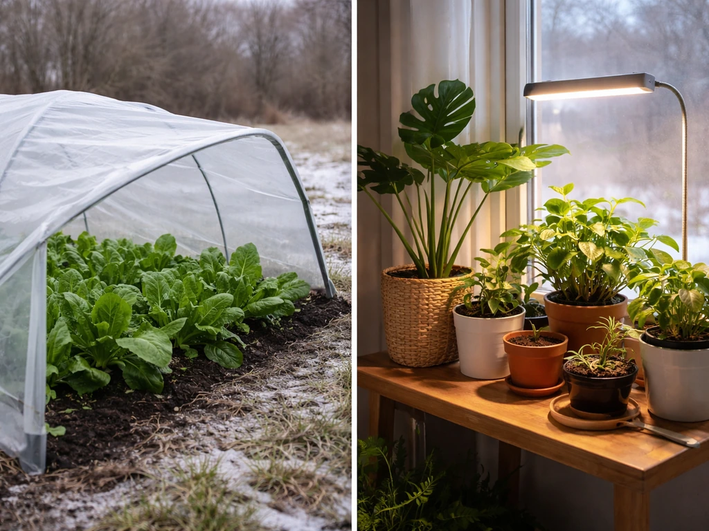 How to Grow Plants in the Winter: Outdoor and Indoor Guide