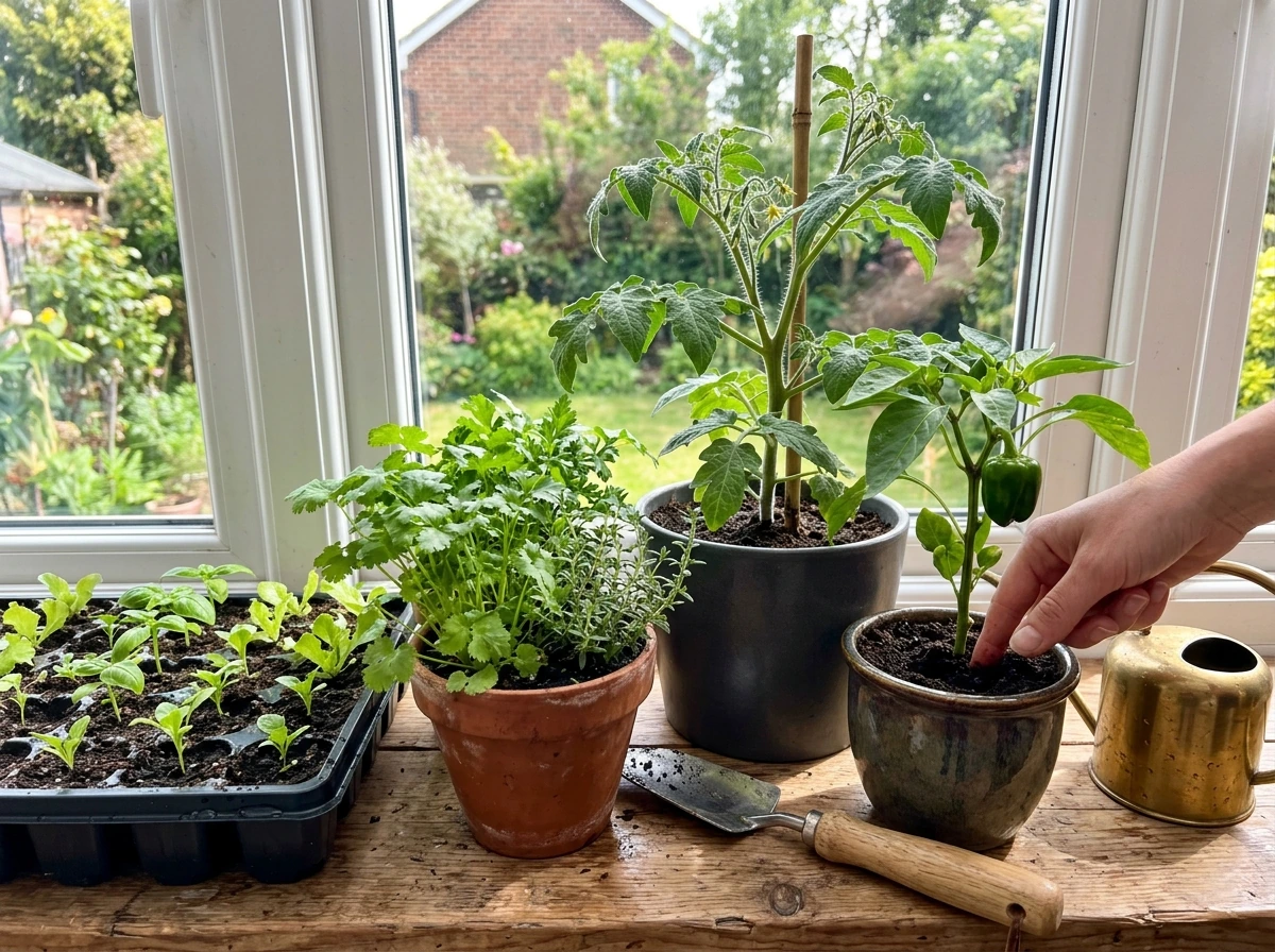 how to grow plants from food